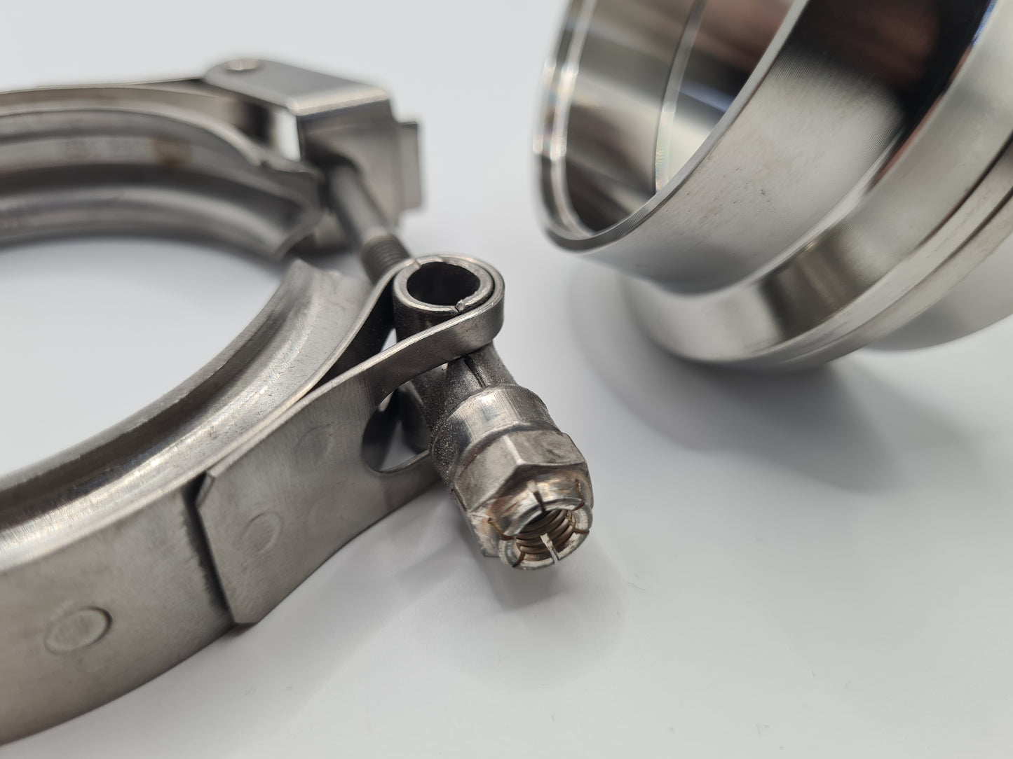 ERC 304 Stainless Steel Exhaust V-Band Clamp - Quick release and self aligning