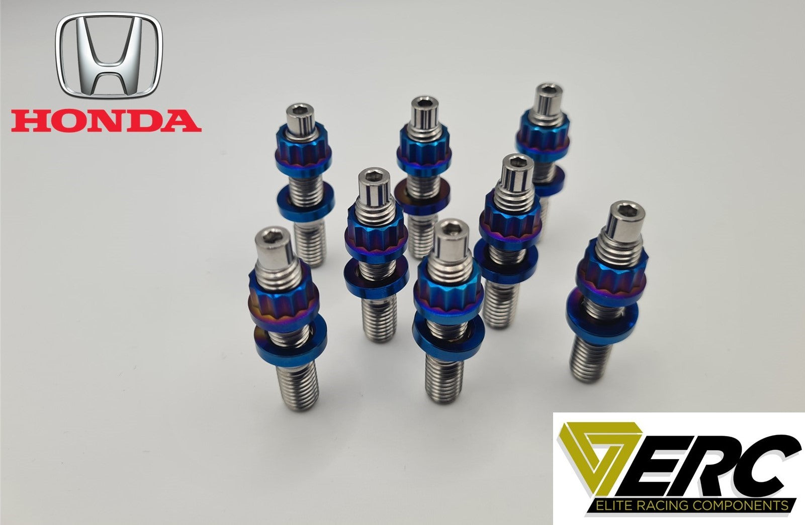 TRC RAW Titanium Exhaust Manifold Stud Kit For K-Series K20 K24 K20z K20a – TRC K-TI-STUDS