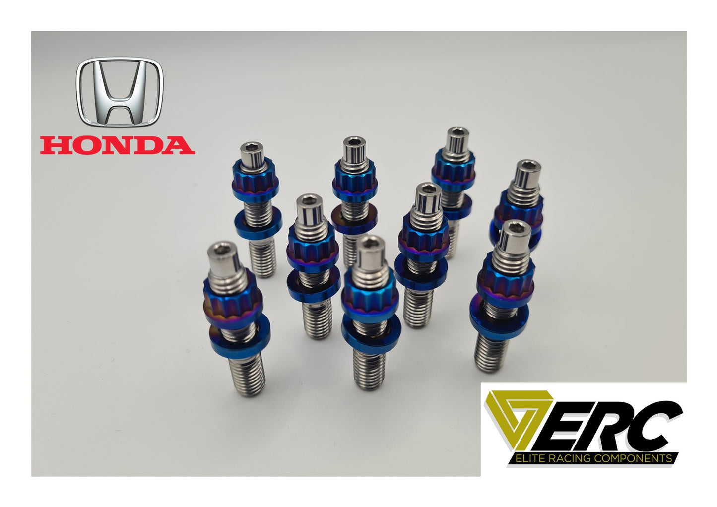 ERC Titanium Honda B Series Exhaust Manifold Stud Kit - B16 B18 B20