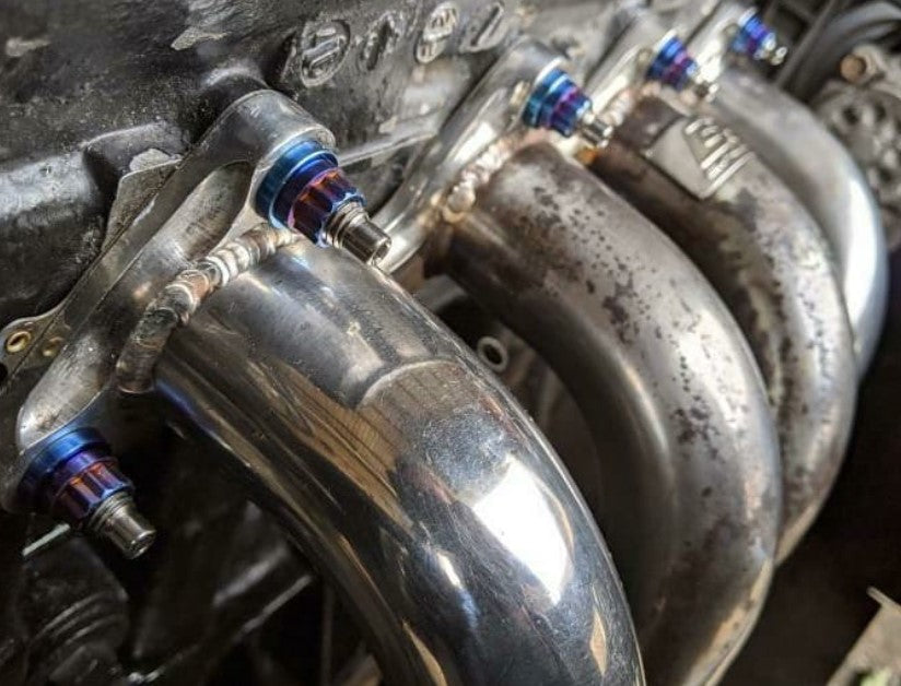 ERC Titanium Honda H Series Exhaust Manifold Stud Kit - H22A